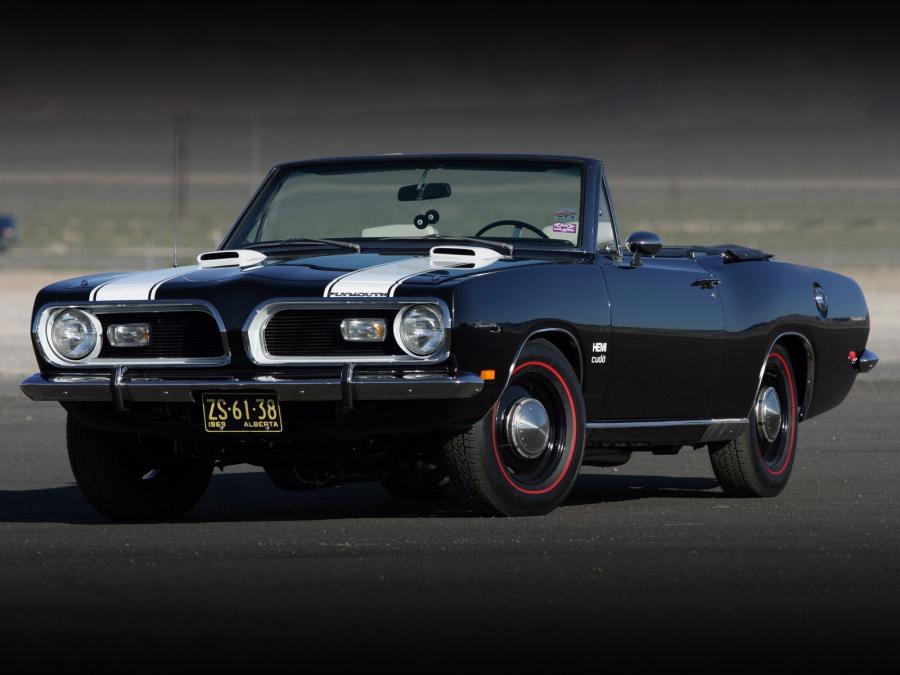  Plymouth Hemi &rsquo;Cuda Convertible 1969 года  (фото 1 из 3)